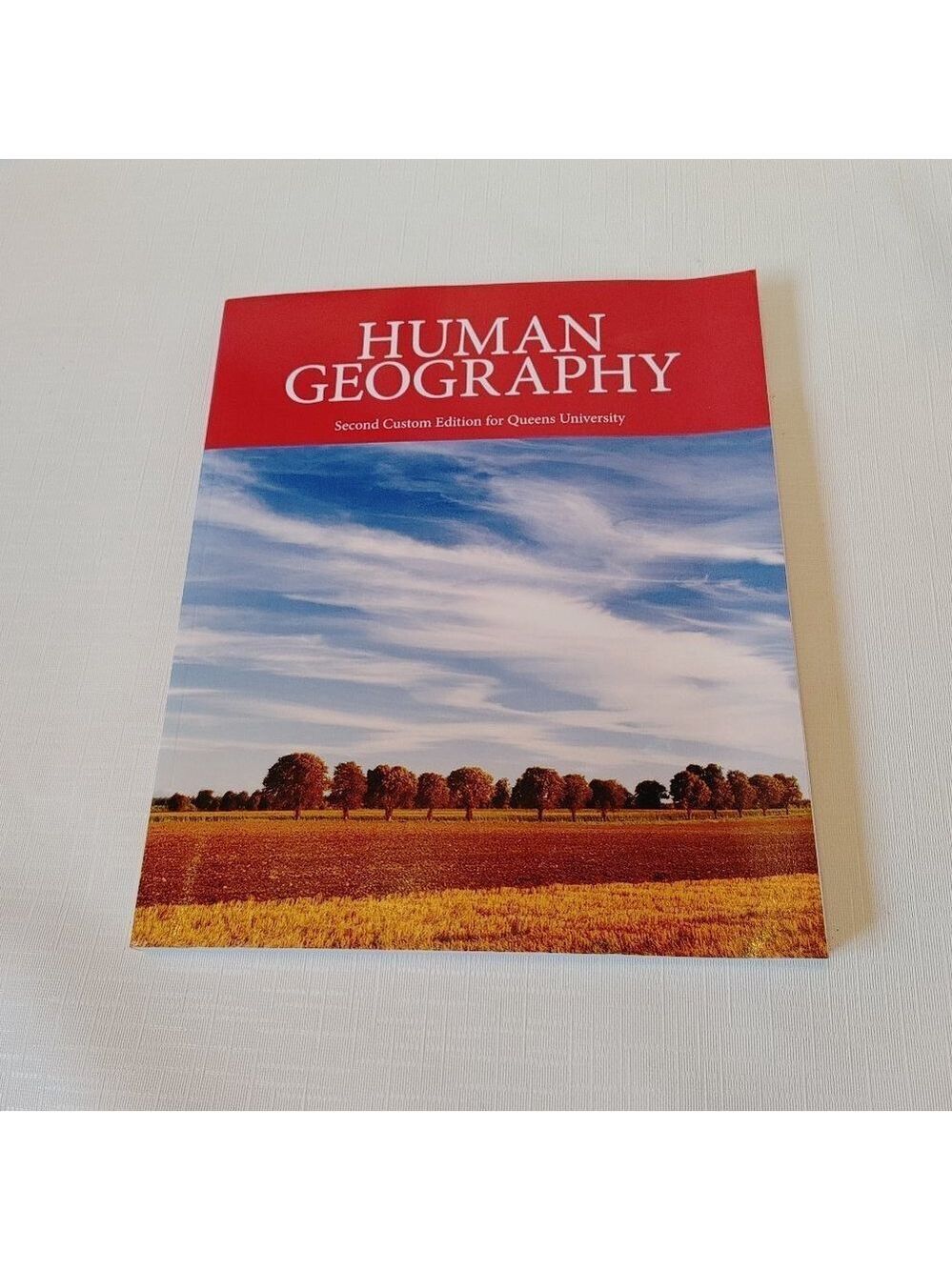 Human Geography Textbook for Queen's University